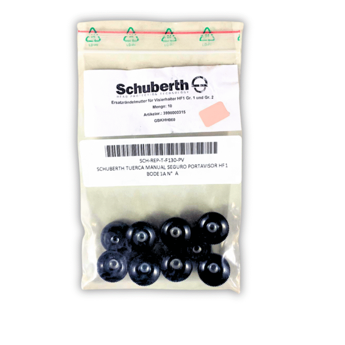 Schuberth tuerca manual seguro portavisor HF1 - Imagen 2