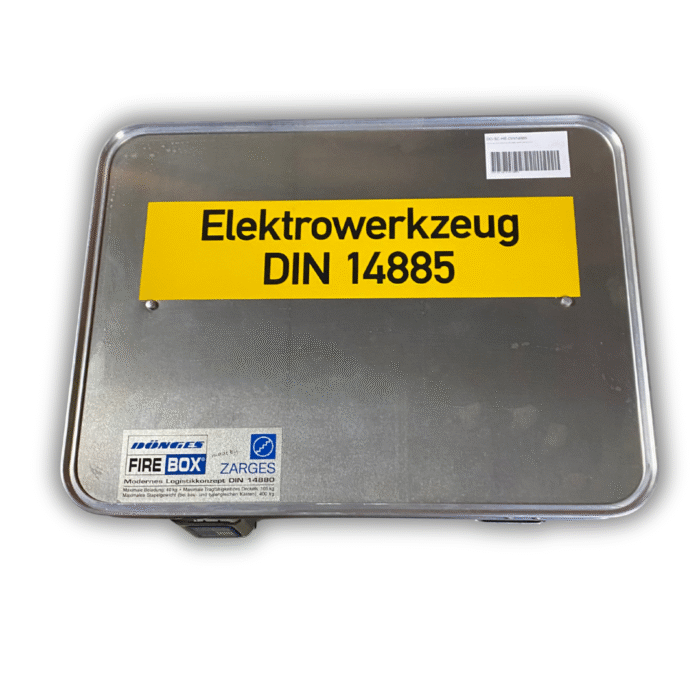 Set Herramientas Eléctricas DIN14885 caja Alu 400x300x150 - Imagen 2